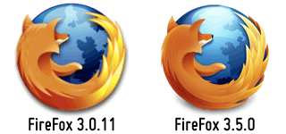 FireFox 3.0.11 to 3.5.0