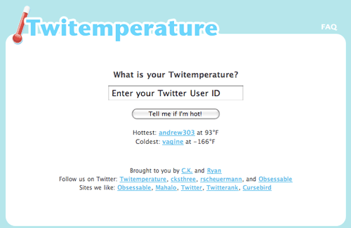 Twitemperature